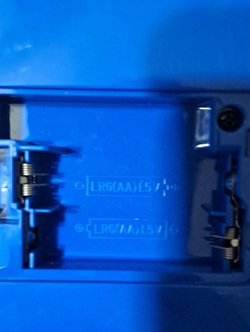 Fender Electric Guitar Controller in Bright Blue and Black